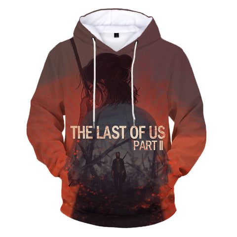 Image of Unisex Game The Last of Us: Part II 3D Printed Hoodie Pullover