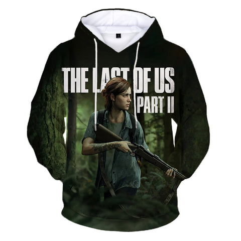 Image of Unisex Game The Last of Us: Part II 3D Printed Hoodie Pullover