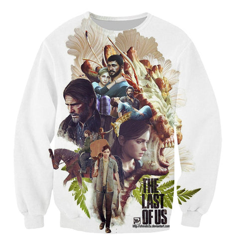 Image of The Last of Us Part II 3D Print Hoodies Sweatshirts