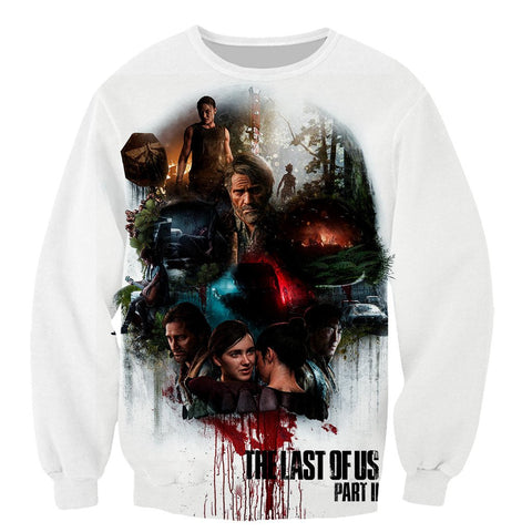 Image of Unisex Game The Last of Us: Part II 3D Printed Hoodie Pullover Sweatshirt