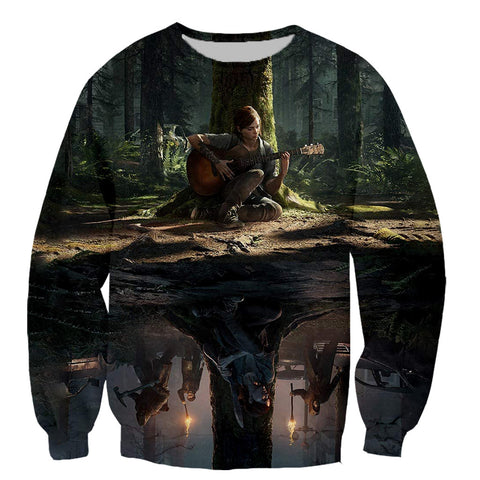 Image of The Last of Us Part II 3D Print Sweatshirts