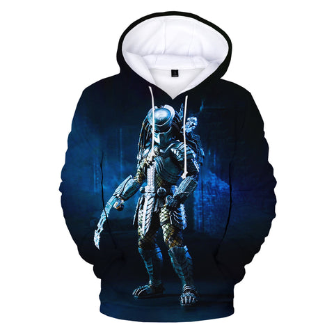 Image of The Predator 3D Printed Hoodie - Fashion Casual Pullover Sweatshirts