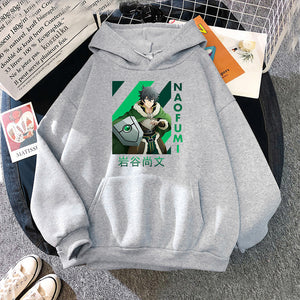 The Rising of the Shield Hero Hoodie Harajuku Naofumi Raphtalia Hoodies