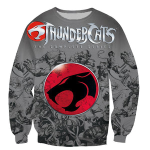 Thundercats 3D Printed Fashion Anime Funny Sweatshirts