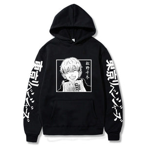 Tokyo Revengers Hoodies Anime Hooded Sweatshirts Matsuno Chifuyu Graphic Hoodie