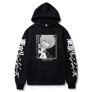 Tokyo Revengers Hoodies Anime Hooded Sweatshirts Matsuno Chifuyu Graphic Hoodie