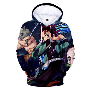 Anime Demon Slayer: Kimetsu No Yaiba Hoodies Sweatshirts