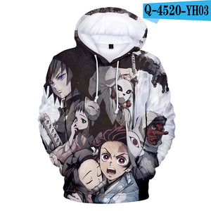 Anime Demon Slayer: Kimetsu No Yaiba Hoodies Sweatshirts