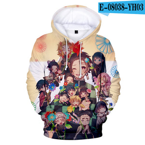 Anime Demon Slayer: Kimetsu No Yaiba Hoodies Sweatshirts