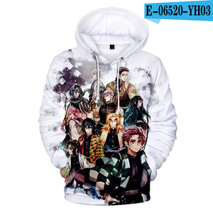 Anime Demon Slayer: Kimetsu No Yaiba Hoodies Sweatshirts