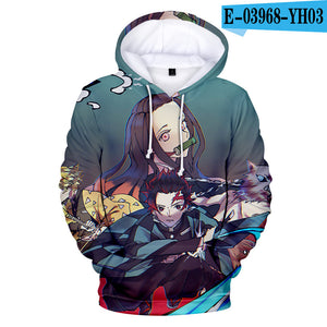 Anime Demon Slayer: Kimetsu No Yaiba Hoodies Sweatshirts