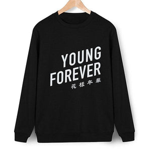 BTS Sweatshirt - Young Forever Sweatshirt