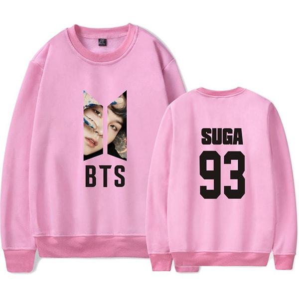 BTS Sweatshirt - BTS Suga Crew neck Sweatshirt