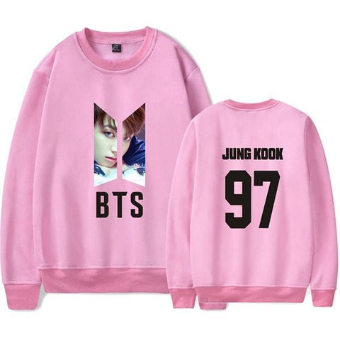 Image of BTS Sweatshirt - Jungkook Crew Neck Sweatshirt