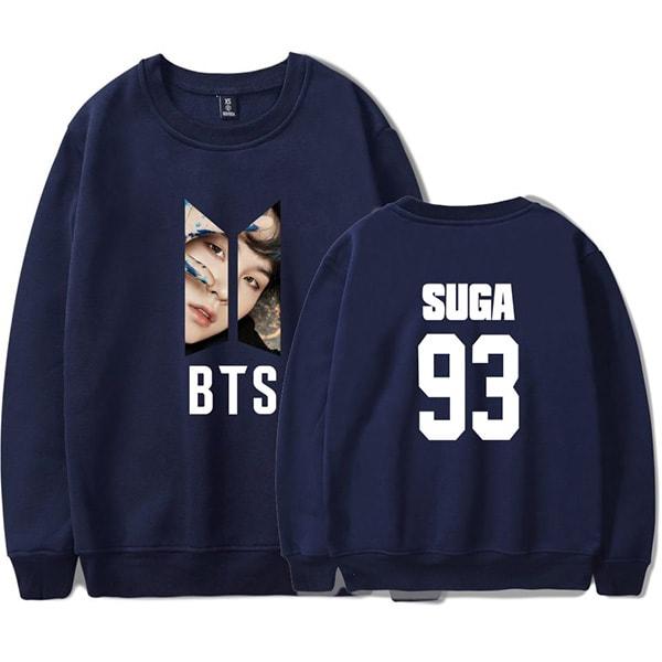 BTS Sweatshirt - BTS Suga Crew neck Sweatshirt