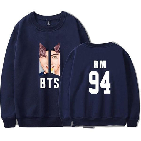 Image of BTS Sweatshirt - RM Crew neck Sweatshirt