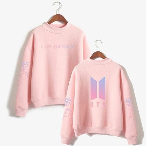 Image of BTS Sweatshirt - Love Yourself Turtleneck Sweatshirt