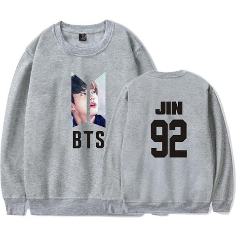 Image of BTS Sweatshirt - Jin Crew neck Sweatshirt