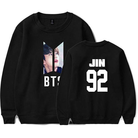 Image of BTS Sweatshirt - Jin Crew neck Sweatshirt
