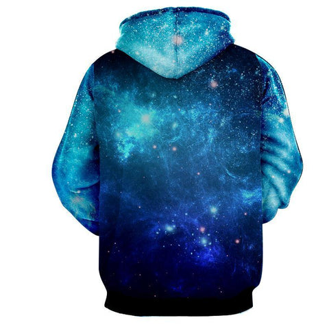 Image of Vegeta SSJ Blue Dragon Ball 3D Hoodie