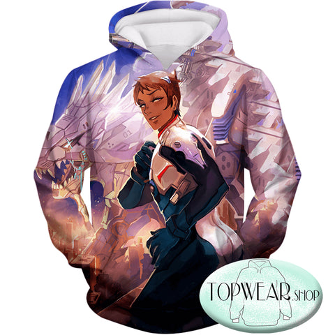 Image of Legendary Defender Hoodies - Cosplay Lance the Blue Lion Paladin Pullover Zip Up Hoodie﻿