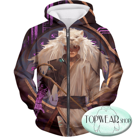 Image of Voltron: Legendary Defender Sweatshirts -  Lion Paladin Shiro Fan Graphic Sweatshirt