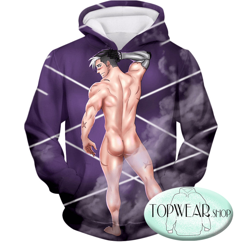 Voltron: Legendary Defender Sweatshirts - Handsome and Naked Cool Hero Shiro Sweatshirt