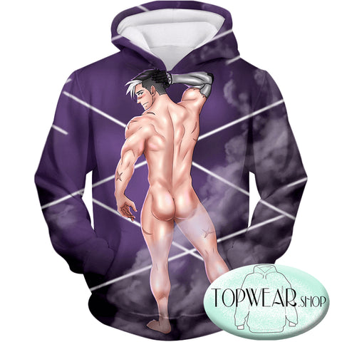 Image of Voltron: Legendary Defender Hoodies - Handsome and Naked Cool Hero Shiro Pullover Hoodie