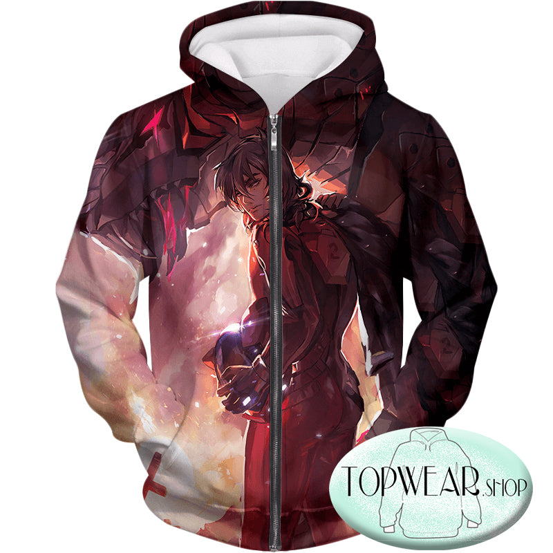 Keith Voltron Hoodies Voltron Legendary Defender Zip Up Hoodie