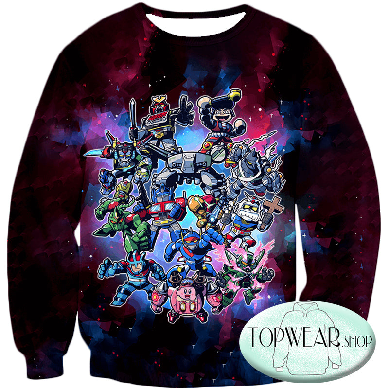 Voltron: Legendary Defender Sweatshirts - Super Cool Voltron Force Ultimate Sweatshirt