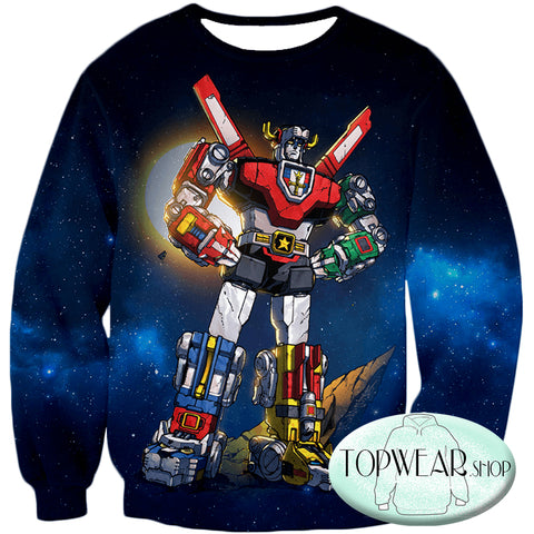 Image of Voltron Sweatshirts - The Ultimate Defender of the Universe Sweatshirt
