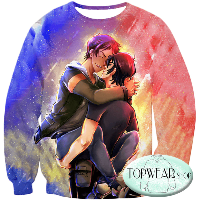 Voltron: Legendary Defender Sweatshirts - Cosplay Force Best Team Keith X Lance Cartoon Sweatshirt