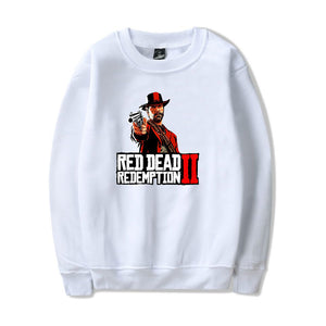 Red Dead Redemption 2 Sweatshirts - Solid Color Red Dead Redemption Super Cool Sweatshirt