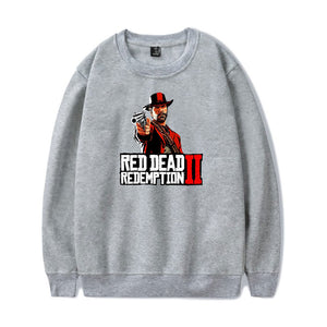 Red Dead Redemption 2 Sweatshirts - Solid Color Red Dead Redemption Super Cool Sweatshirt