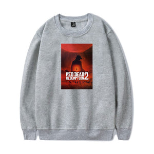 Red Dead Redemption 2 Sweatshirts - Solid Color Red Dead Redemption 2 Claas Van Der Linde Sweatshirt