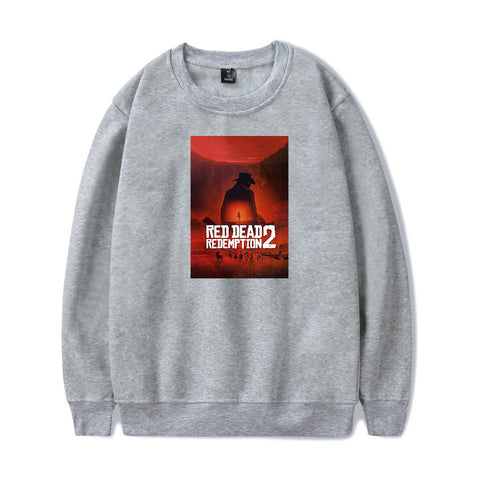 Image of Red Dead Redemption 2 Sweatshirts - Solid Color Red Dead Redemption 2 Claas Van Der Linde Sweatshirt