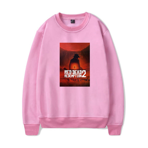 Image of Red Dead Redemption 2 Sweatshirts - Solid Color Red Dead Redemption 2 Claas Van Der Linde Sweatshirt