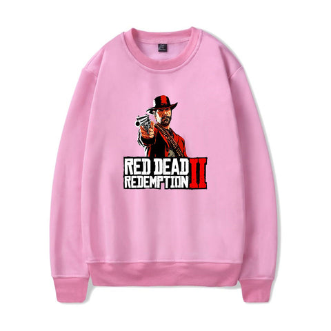 Image of Red Dead Redemption 2 Sweatshirts - Solid Color Red Dead Redemption Super Cool Sweatshirt