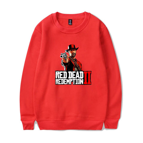 Image of Red Dead Redemption 2 Sweatshirts - Solid Color Red Dead Redemption Super Cool Sweatshirt