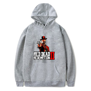 Red Dead Redemption 2 Hoodies - Solid Color Red Dead Redemption Super Cool Hoodie