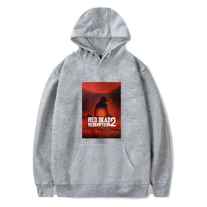 Red Dead Redemption 2 Hoodies - Solid Color Red Dead Redemption Claas Van Der Linde Hoodie