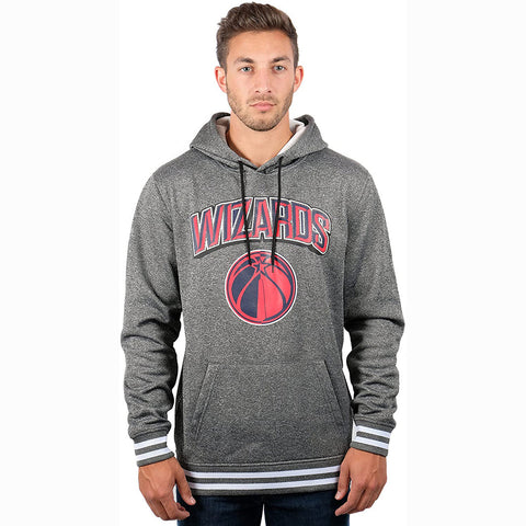 Image of NBA Basketball Team Washington Wizards Fleece Hoodie Sweatshirt Pullover