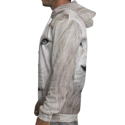 Image of White Lion Hoodie