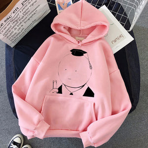 Anime Assassination Classroom Korosensei Oversized Hoodie Casual Sweatshirt Coat
