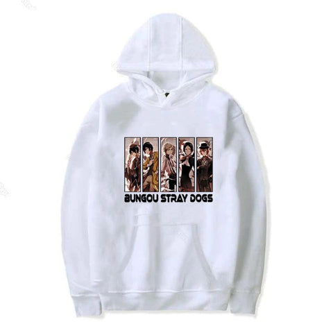 Image of Bungou Stray Dogs Harajuku Hoody Streetwear Hooded Tops Pullovers Chuuya Nakahara Sweatshirts