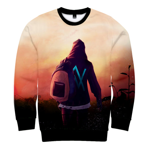 Image of Alan Walker Hoodies - Take Jounery with Backpack Hoodie