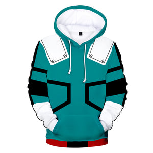 My Hero Academia Hoodies - Cosplay Izuku Midoriya Super Cool Hoodie