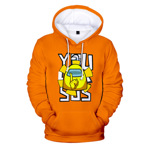 Image of Among Us Hoodies - 3D Printed Pullover