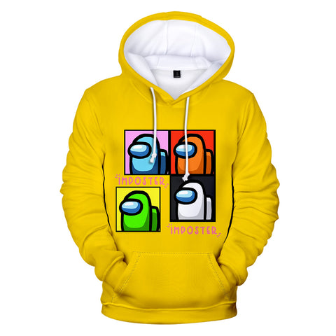 Image of Among Us Hoodies - 3D Printed Pullover