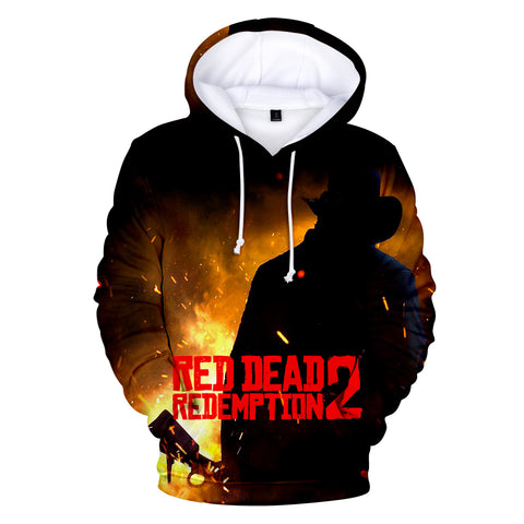 Image of Red Dead Redemption 2 Hoodies - Red Dead Redemption 2 Arthur Morgan Super Cool 3D Hoodie